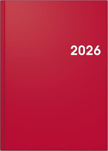 BRUNNEN Buchkalender Mod. 795 '26 | A5, Kunststoff, rot BRUNNEN Buchkalender Mod. 795 '26 | A5, Kunststoff, rot von BRUNNEN