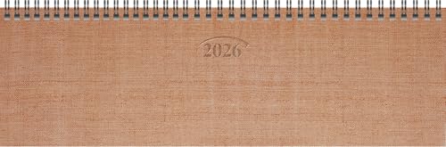 BRUNNEN Querterminbuch Mod. 771 2026 | 326×102 mm, Karton, kupferfarben BRUNNEN Querterminbuch Mod. 771 2026 | 326×102 mm, Karton, kupferfarben von BRUNNEN