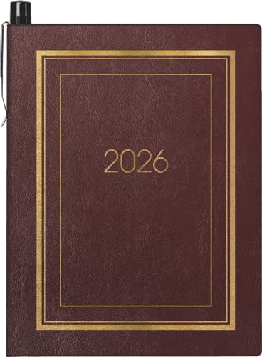 BRUNNEN Taschenkalender Mod. 713 2026 | A7, Kunstleder, bordeaux BRUNNEN Taschenkalender Mod. 713 2026 | A7, Kunstleder, bordeaux von BRUNNEN