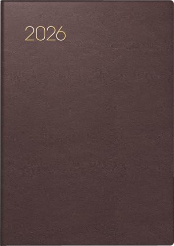 BRUNNEN Taschenkalender Mod. 713 2026 | A7, Leder, bordeaux BRUNNEN Taschenkalender Mod. 713 2026 | A7, Leder, bordeaux von BRUNNEN
