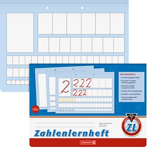 BRUNNEN Zahlenlernheft Lineatur ZL liniert DIN A4 quer ohne Rand, 16 Blatt BRUNNEN Zahlenlernheft Lineatur ZL liniert DIN A4 quer ohne Rand, 16 Blatt von BRUNNEN