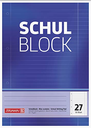 Brunnen 1052527 Schulblock/Notizblock (14 Blöcke) von BRUNNEN