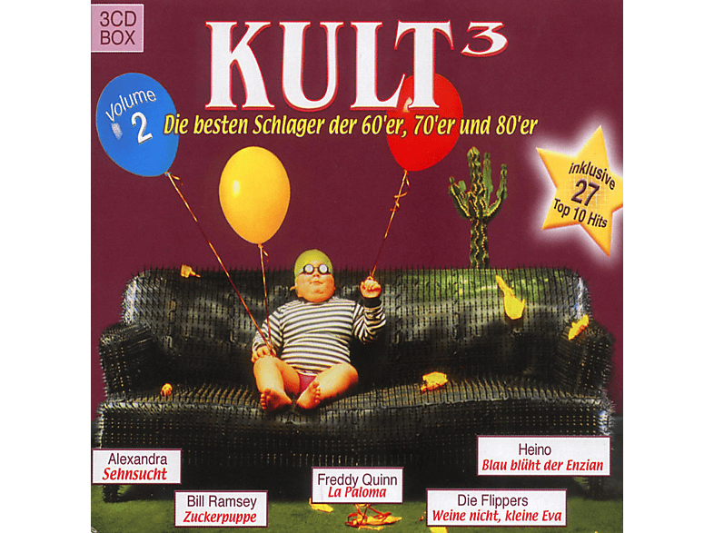 VARIOUS - Kult3-Die Besten Schlager Fl.2 (CD) von BRUNSWICK