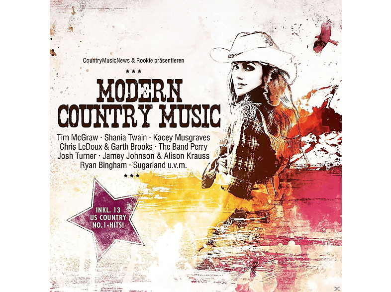VARIOUS - Modern Country Music (CD) von BRUNSWICK