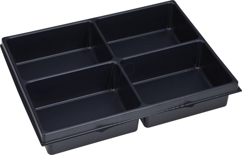 BOXX 1000010130 - Kleinteileeinsatz, 4 Mulden, für i-BOXX 72 und LS-Tray 72 von BS SYSTEMS GMBH & CO. KG