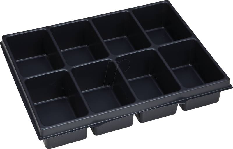 BOXX 1000010132 - Kleinteileeinsatz, 8 Mulden, für i-BOXX 72 und LS-Tray 72 von BS SYSTEMS GMBH & CO. KG