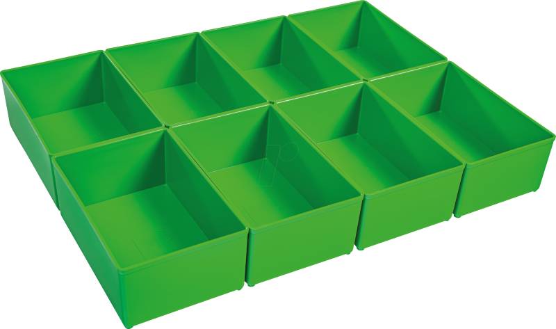 BOXX 6000001713 - Insetbox D3, grün, 8 Stück von BS SYSTEMS GMBH & CO. KG