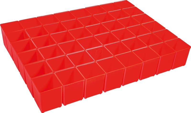 BOXX 6000001817 - Insetbox A3, rot, 48 Stück von BS SYSTEMS GMBH & CO. KG