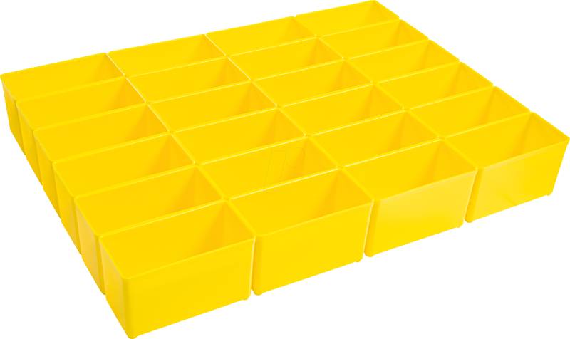 BOXX 6000001818 - Insetbox B3, gelb, 24 Stück von BS SYSTEMS GMBH & CO. KG