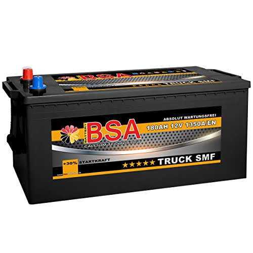 BSA LKW Batterie 180AH SHD Starterbatteri​e 12V absolut wartungsfrei ersetzt 155Ah 170Ah ! von BSA BATTERY HIGH QUALITY BATTERIES