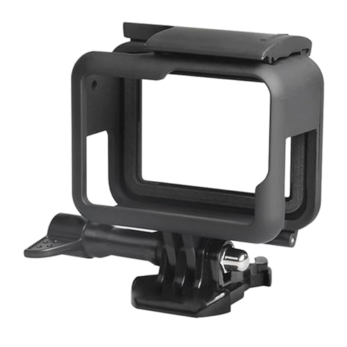 Gopro Hero Mount The Frame Go Pro Hero Gehäuse (hero7black/hero6 Black/Hero5 Black/Hero7 Silver/Hero7 White/Hero (2018)) Go Pro Mikrofonhülle GoPro Hero Case Mount GoPro Hero Case Montage von BSASHF