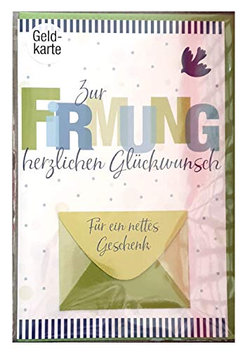BSB-Obpacher GmbH Glückwunschkarte Zur Firmung herzlichen Glückwunsch - Geldkarte von BSB-Obpacher GmbH