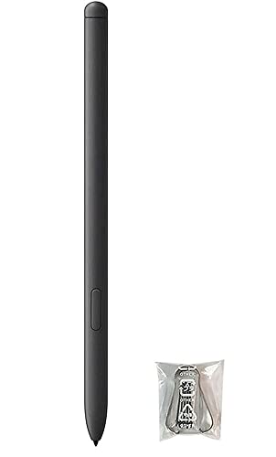 Tab S9 S Stift, Tab S9 Ultra S Pen (mit Bluetooth) Ersatz für Samsung Galaxy Tab S9, S9+ Plus, S9 Ultra alle Versionen Stylus Touch S Pen + Spitzen/Federn (schwarz) von BSDTECH
