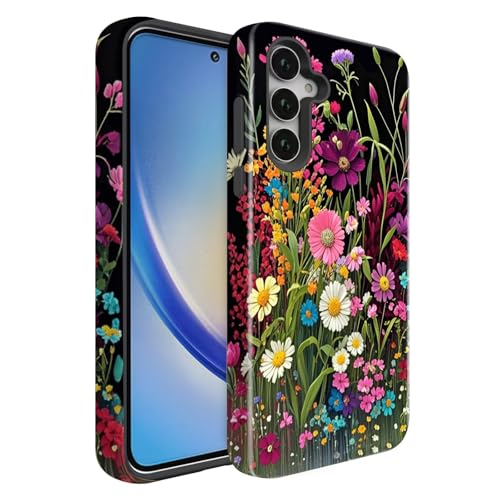 BSMOSPER Schutzhülle für Galaxy A26 5G, zweilagig, hartes PC + weiches TPU, strapazierfähig, 2-in-1, stoßfeste Schutzhülle für Samsung Galaxy A26 5G, schöne Wildblumen BSMOSPER Schutzhülle für Galaxy A26 5G, zweilagig, hartes PC + weiches TPU, strapazierfähig, 2-in-1, stoßfeste Schutzhülle für Samsung Galaxy A26 5G, schöne Wildblumen von BSMOSPER