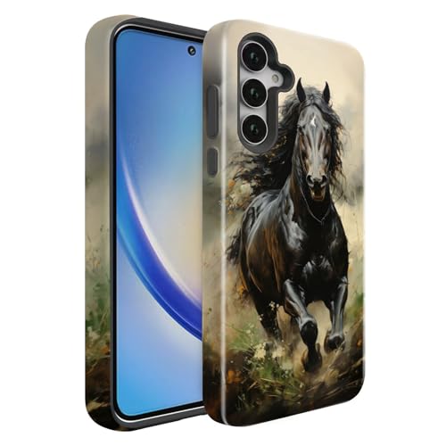 BSMOSPER Schutzhülle für Galaxy A56 5G, zweilagig, hartes PC + weiches TPU, strapazierfähig, 2-in-1 stoßfeste Schutzhülle für Samsung Galaxy A56 5G, Laufendes Pferd BSMOSPER Schutzhülle für Galaxy A56 5G, zweilagig, hartes PC + weiches TPU, strapazierfähig, 2-in-1 stoßfeste Schutzhülle für Samsung Galaxy A56 5G, Laufendes Pferd von BSMOSPER