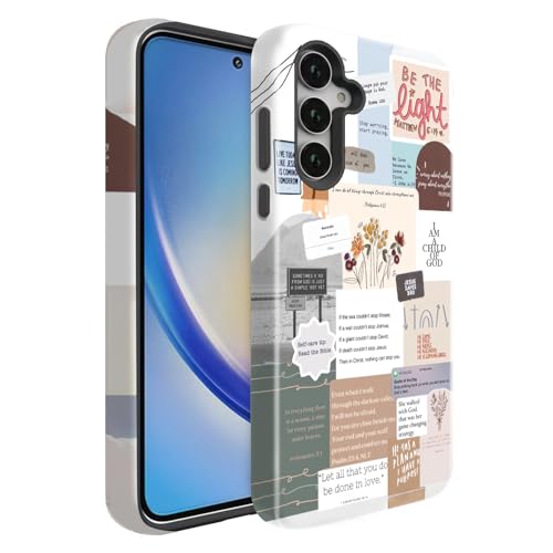 BSMOSPER Schutzhülle für Galaxy A56 5G, zweilagig, hartes PC + weiches TPU, strapazierfähig, 2-in-1 stoßfeste Schutzhülle für Samsung Galaxy A56 5G, christliche Bibelversen BSMOSPER Schutzhülle für Galaxy A56 5G, zweilagig, hartes PC + weiches TPU, strapazierfähig, 2-in-1 stoßfeste Schutzhülle für Samsung Galaxy A56 5G, christliche Bibelversen von BSMOSPER