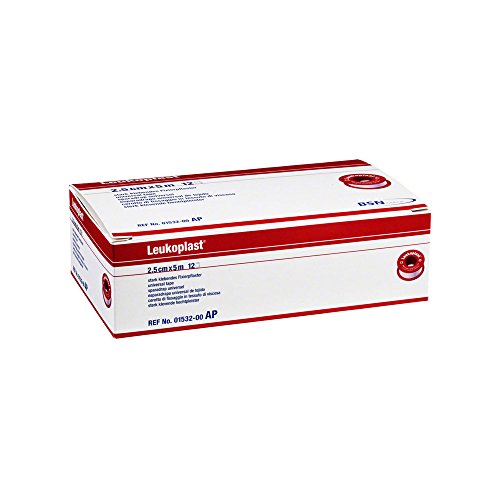 Leukoplast Rollenpflaster, 5 mx2,5 cm, hautfarben (12 Stück) von BSN medical
