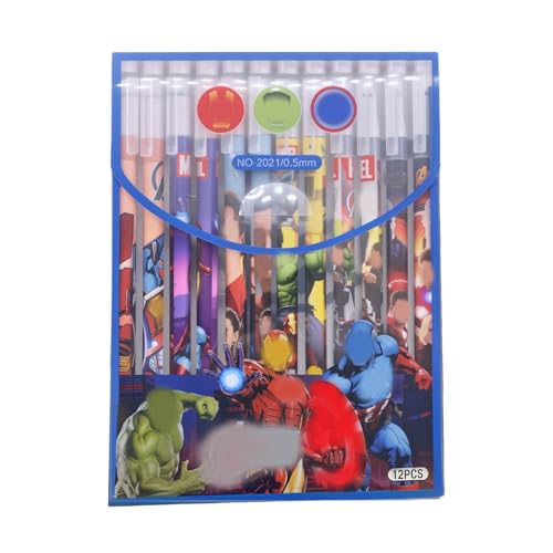 Cartoon Gelstifte Radierbar, Kawaii Radierbarer Stift, 12 Stück Radierbarer Kugelschreiber Set, Gelstifte zum Schreiben und Verzieren,Schulbedarf Kinder Cartoon 0.5 mm Gelstifte Radierbar Cartoon Gelstifte Radierbar, Kawaii Radierbarer Stift, 12 Stück Radierbarer Kugelschreiber Set, Gelstifte zum Schreiben und Verzieren,Schulbedarf Kinder Cartoon 0.5 mm Gelstifte Radierbar von BSNRDX