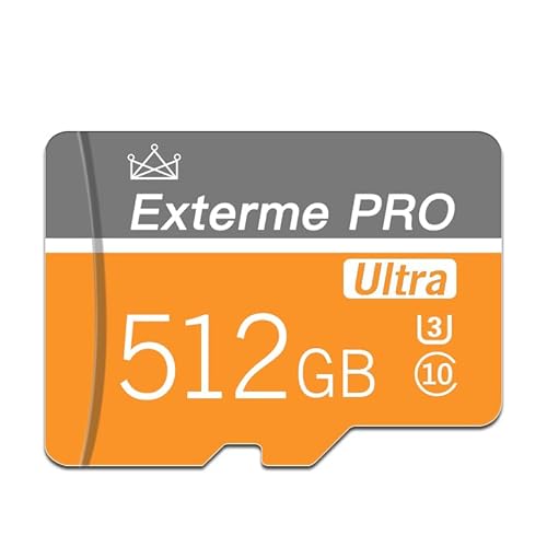512GB Micro SD Card Class 10 Memory Card High Speed Mini sd Cardwith Adapter for Camera, Phone,Computer,Tachograph,Tablet,Drone 512GB Micro SD Card Class 10 Memory Card High Speed Mini sd Cardwith Adapter for Camera, Phone,Computer,Tachograph,Tablet,Drone von BSTXXJS