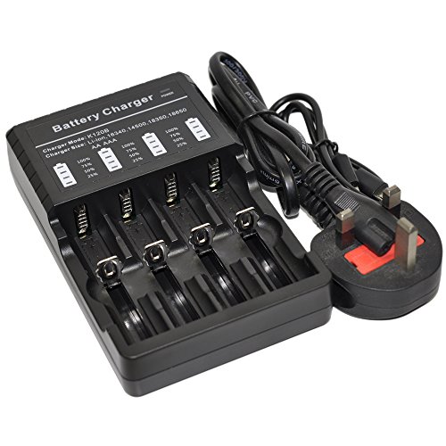 4x 14250 Akku + Ladegerät K135 ER14250 LS14250 ER14250H 1/2-R6 1/2-AA LED Blitzlicht Wiederaufladbarer oberer Knopf für Torch 280mah 3,6/3,70V Li-Ion 4x 14250 Akku + Ladegerät K135 ER14250 LS14250 ER14250H 1/2-R6 1/2-AA LED Blitzlicht Wiederaufladbarer oberer Knopf für Torch 280mah 3,6/3,70V Li-Ion von BTBAI