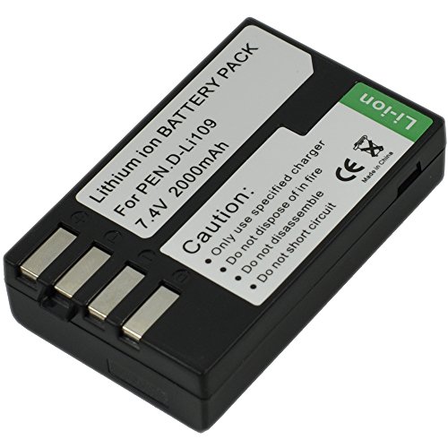 BTBAI Akku für Pentax D-Li109 DLi109 D-L1109 DL1109 Kr K2 KS1 KS2 K30 K50 K500 K-S1 K-S2 K-30 K-50 K-500 K-2 K-R Kamera, 2 A, 1 Stück BTBAI Akku für Pentax D-Li109 DLi109 D-L1109 DL1109 Kr K2 KS1 KS2 K30 K50 K500 K-S1 K-S2 K-30 K-50 K-500 K-2 K-R Kamera, 2 A, 1 Stück von BTBAI