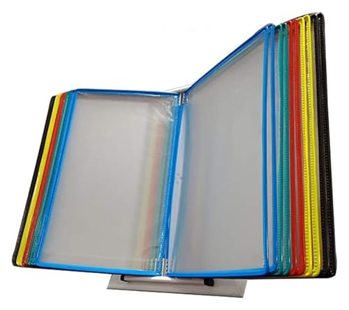 Katalog-Präsentationsständer, Wandmontierter Aktenhalter, Klapp-Aktenhalter, Desktop- oder Wand-Präsentationsständer mit einstellbarer Neigung 32 * 23CM Katalog-Präsentationsständer, Wandmontierter Aktenhalter, Klapp-Aktenhalter, Desktop- oder Wand-Präsentationsständer mit einstellbarer Neigung 32 * 23CM von BTBTB