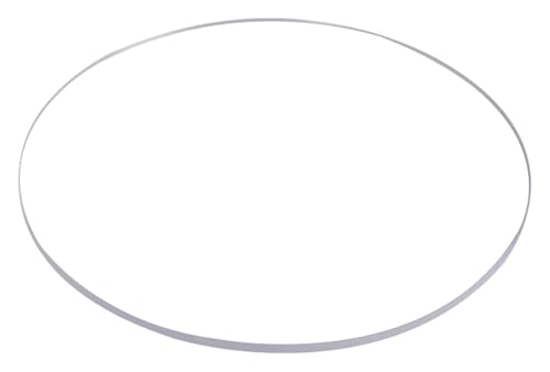 Runde Acrylscheibe, runde Acrylscheiben, Dicke 4 mm, Acrylkreis-Kunststoffplatte, Durchmesser 110–170 mm, ideal for Basteln und for Heimwerkerprojekte(Diameter 120mm) von BTBTB