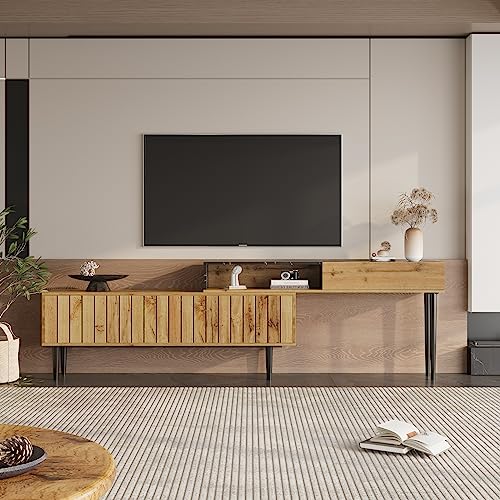 BTM Moderner TV-Ständer mit Marmor- und Holzmaserungsdesign, PVC-Kante, Eisenbeinen, dunkle Holzfarbe, Heimdekoration, platzsparend, langlebig und langlebig BTM Moderner TV-Ständer mit Marmor- und Holzmaserungsdesign, PVC-Kante, Eisenbeinen, dunkle Holzfarbe, Heimdekoration, platzsparend, langlebig und langlebig von BTM