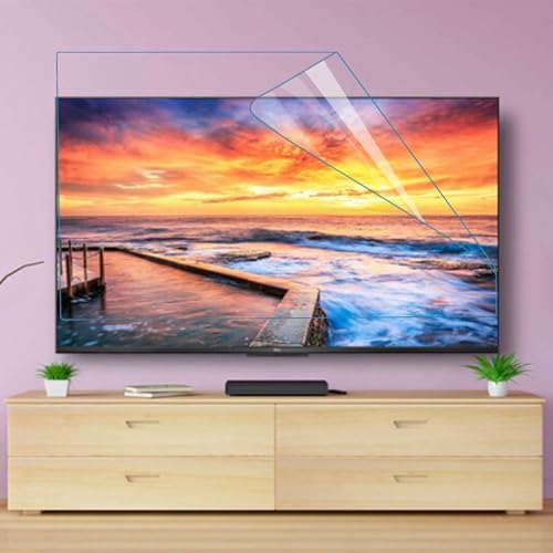 BTOIASYHF 32-46 Zoll Anti-Blaulicht TV-Bildschirmschutz, TV-Bildschirmschutz Anti-Reflexionsfilm Zur Ermüdung Der Augen, Geeignet Für LED, LCD, Bildschirm, HD-39in (856x478) Mm von BTOIASYHF