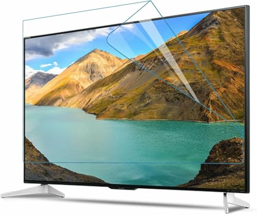 BTOIASYHF 47-58-Zoll-TV-Protektor Anti-Reflex-Film, TV-Schutzfilm Blue Light Luz Protector LCD Für LED, LCD, Bildschirm, Matte-50in (1095x616) Mm von BTOIASYHF