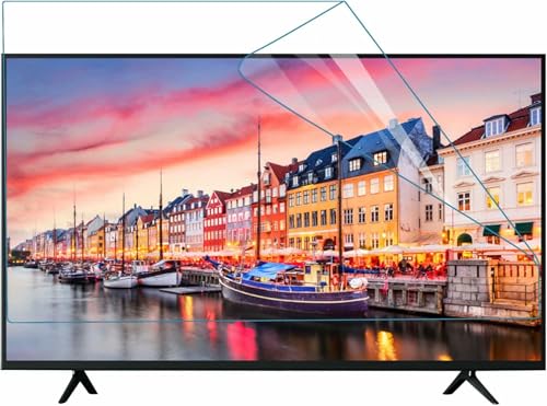 BTOIASYHF 49/50 Zoll Anti-Blaulicht TV-Bildschirmschutz, TV-Bildschirmschutz Anti-Reflexionsfilm Zur Entlastung Der Augenermüdung, Passend Für LED, LCD, Bildschirm, HD-49in (1075x604) Mm von BTOIASYHF