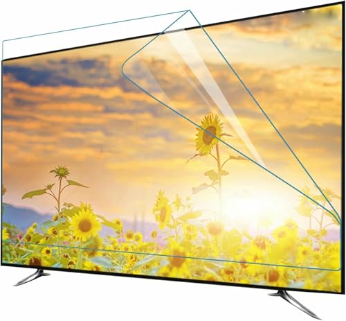 BTOIASYHF 49/50 Zoll TV Screen Protector Anti Blue Light Film Anti-Glare TV Screen Protector Anti Blue Light TV Schutzfolie Für LED, LCD, Bildschirm, Matte-49in(1084X610) Mm von BTOIASYHF