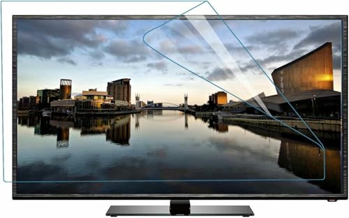 BTOIASYHF Anti Blue Light TV Screen Protector 39-42 Zoll, Anti-Glare Light Filter Entlastet Augen Ermüdung, Strahlenschutz, Für LED, LCD, Display, Matte-39in(856X478) Mm von BTOIASYHF