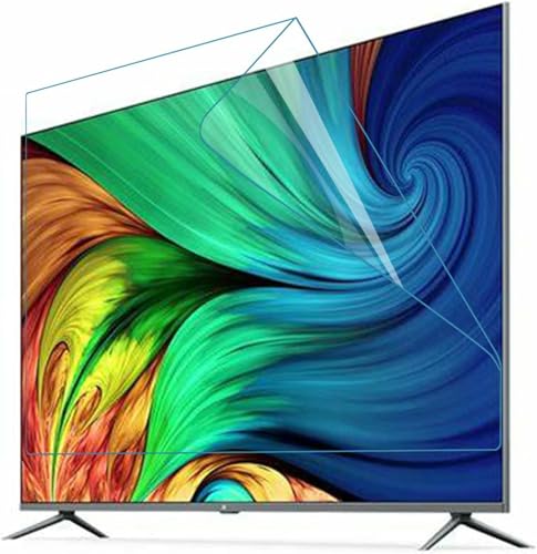BTOIASYHF TV Screen Protector Anti-Glare Film,50-55 Zoll Anti Blue Light TV Screen Protector Anti-Glare Light Filter TV Schutzfolie,Matte-50in(1101X620) Mm von BTOIASYHF