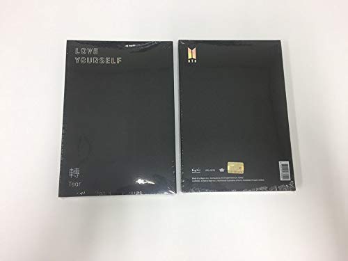 BTS – Love Yourself 轉 Tear [R Version] CD + Fotobuch + Fotokarte + gefaltet Poster von BTS
