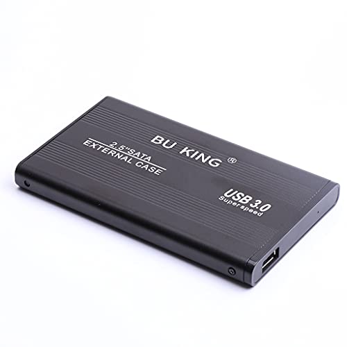 BU KING Mirco USB 3.0 Festplattengehäuse Externes 250 GB mobiles Festplattengehäuse Gehäuse aus Aluminiumlegierung Box-Schwarz BU KING Mirco USB 3.0 Festplattengehäuse Externes 250 GB mobiles Festplattengehäuse Gehäuse aus Aluminiumlegierung Box-Schwarz von BU KING