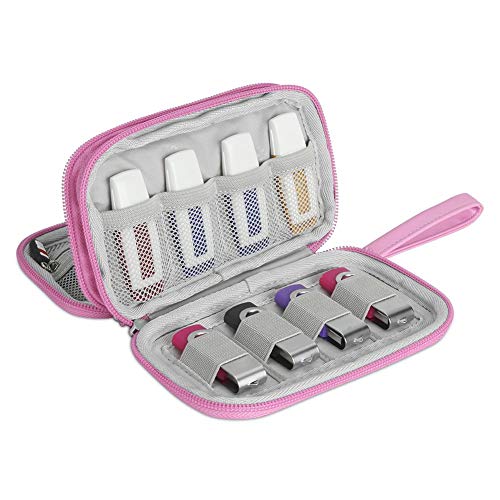 BUBM USB-Flash-Laufwerk-Hülle, tragbar, wasserdicht, elektronisches Zubehör für USB-Flash-Laufwerke, SD-Karten, Kopfhörer und andere kleine Zubehörteile, 16,5 x 9,5 x 4,5 cm, Rosa BUBM USB-Flash-Laufwerk-Hülle, tragbar, wasserdicht, elektronisches Zubehör für USB-Flash-Laufwerke, SD-Karten, Kopfhörer und andere kleine Zubehörteile, 16,5 x 9,5 x 4,5 cm, Rosa von BUBM