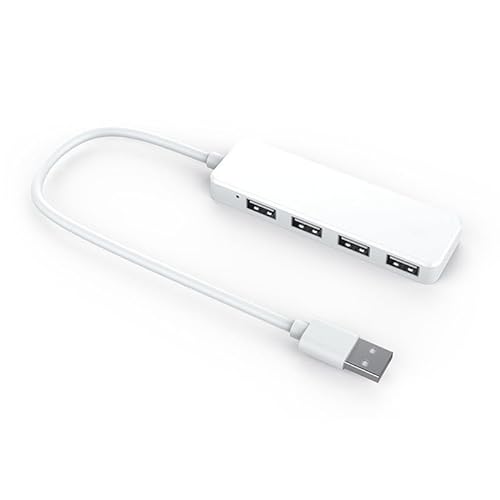 BUBUCAM 4-Port USB 2.0 Ultra Slim Daten-Hub für XPS, Notebook-PC, USB-Flash-Laufwerke, mobile HDD, MacBook, Mac Pro/Mini, iMac, Surface Pro und mehr von BUBUCAM
