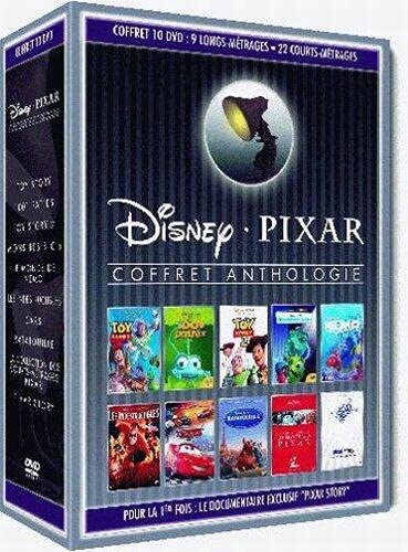 Coffret collect 10 DVD Anthologie Pixar : 8 longs-metrages + 22 courts-metrages - Edition limitée [FR IMPORT] von BUENA VISTA