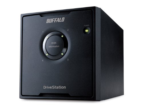 Buffalo DriveStation Quad HD-QL4TU3R5-EU 4TB externe USB-Festplatte (8,9 cm (3,5 Zoll), 4-Bay, 7200rpm, 16 MB Cache, SATA, USB 3.0) von BUFFALO