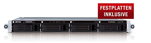 Buffalo TS1400R0404-EU TeraStation 1400 Rackmount NAS-Server 4TB (4X 1TB 1x Gigabit, RAID 0/1/5/6/10) schwarz von BUFFALO