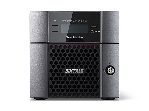 Buffalo TS5210DN0602-EU TeraStation 2-Bay Desktop NAS 6TB (2x3TB NAS HDD, 1x10GbE, 2x1GbE, RAID 0/1/JBOD) von BUFFALO