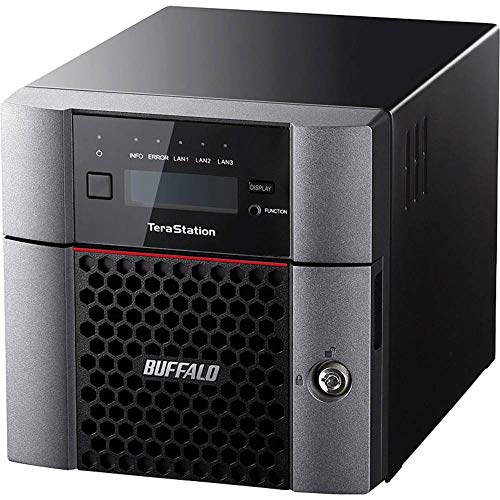 Buffalo TS5210DN0802-EU TeraStation 2-Bay Desktop NAS 8TB (2x4TB NAS HDD, 1x10GbE, 2x1GbE, RAID 0/1/JBOD) von BUFFALO