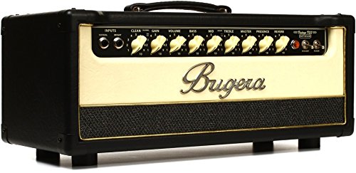 Bugera V22HD INFINIUM 22 Watt Vintage 2-Kanal-Röhrenverstärkerkopf mit INFINIUM Tube Life Multiplier und Reverb von BUGERA