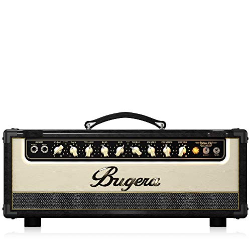 Bugera V55HD INFINIUM 55 Watt Vintage 2-Kanal-Röhrenverstärkerkopf mit INFINIUM Tube Life Multiplier und Reverb von BUGERA