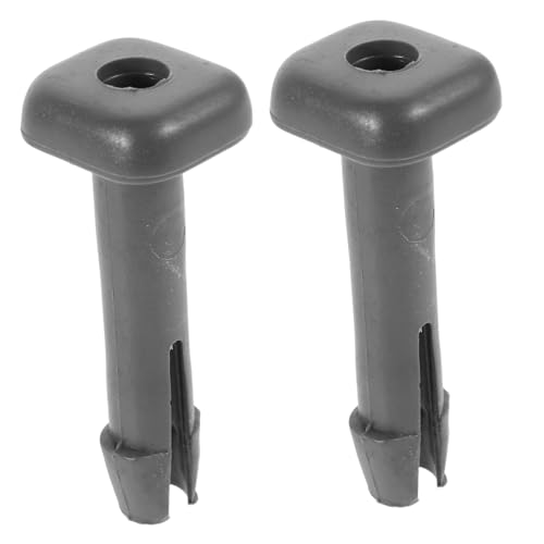 BUGUUYO 1 Paar Kopfstütze des Sitzes Kopfstützenadapter Verstellbare Kopfstütze Kopfstützen Set Kopfstützen Design Kopfstützeneinsatz für Autos Anleitung für Autositzeinlagen Plastik Grey von BUGUUYO