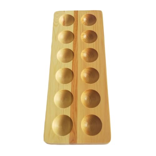 BUGUUYO 12 Eier Aufbewahrungsbox Holz Tablett Rack Organizer Lagerung Container Für Hause von BUGUUYO