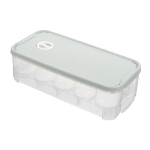 BUGUUYO Aufbewahrungsbehälter Kühlschrankbox 10 Eierhalter Organisierter Rack Für Den Kühlschrank von BUGUUYO