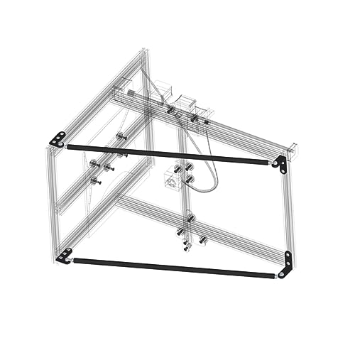 BUGUUYO -10 Rutensätze Stepper Stangenbausätze Für 3d-drucker Zubehör Für 3d Drucker 3d Drucker Zubehör Schwarz von BUGUUYO
