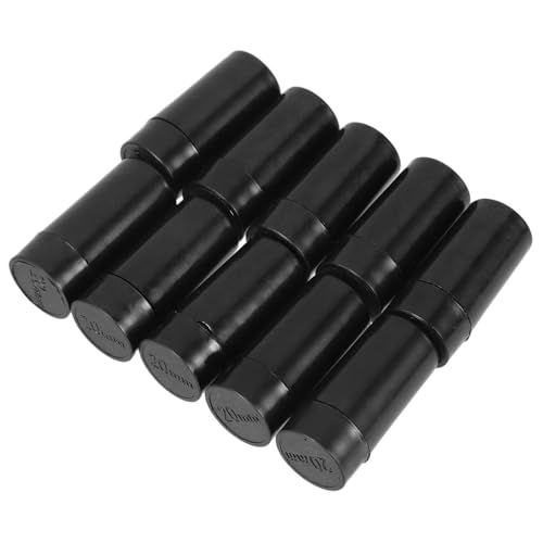 BUGUUYO 10 Stück Preismaschine Tintenrad Preistool Zubehör Für Preismarker Zubehör Für Preisauszeichner-etikettierer Austausch Der Farbwalze Gummi Und Pvc Black von BUGUUYO